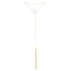 Прикраса для тіла Bijoux Indiscrets Magnifique Tickler Pendant Chain, золота - Фото №1