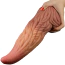 Фаллоимитатор Dual-Layered Silicone Nature Cock LV411018, коричневый - Фото №12