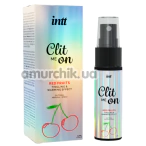 Сироватка для клітора з зігріваючим ефектом та ефектом вібрації Intt Clit On Red Fruits, 12 мл - Фото №1