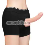 Шорты для страпона Lovetoy Ingen Handy Strapon Shorts, черные - Фото №1