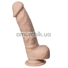 Фалоімітатор Silexd Real Skin Model 1 Size 8, тілесний - Фото №1