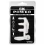 Насадка на пенис с вибрацией GK Power Dual Vibrating Cock Cage, прозрачная - Фото №3