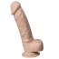 Фаллоимитатор Silexd Real Skin Model 1 Size 8, телесный - Фото №1