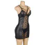 Сукня Star Night Wet Look Tender Dress, чорна - Фото №8