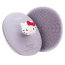 Щітка для обличчя з тримачем Geske Facial Brush 3 in 1 - Hello Kitty, бузкова - Фото №1