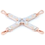 Ремінці для фіксаторів Cosmo Bondage Hog Tie, мультикольорові - Фото №1