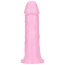 Фаллоимитатор с ароматом жвачки Delicious Dildo Bubble Gum 25 см, розовый - Фото №3