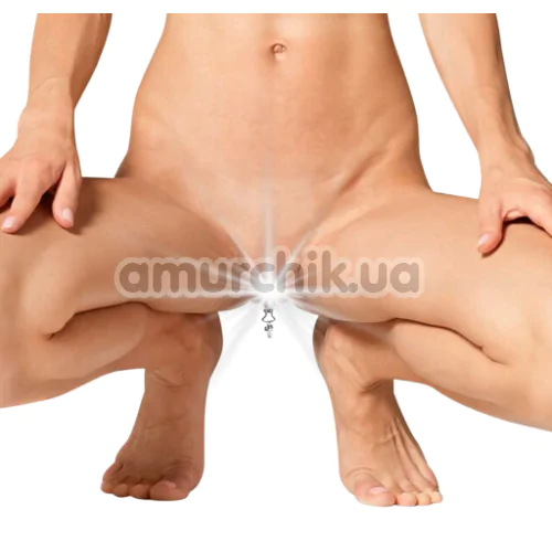 Зажим для клитора Art of Sex Clit Clamp Pearl Drop, серебряный