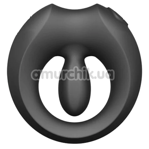 Виброкольцо для члена Zalo Apis, черное