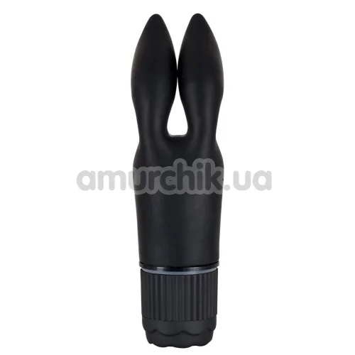 Кліторальний вібратор Clit Lover Silicone, чорний