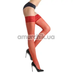Чулки Gabriella Erotica Calze Classic, красные - Фото №1