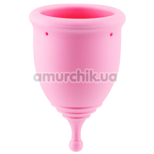 Набір з 2 менструальних чаш Crushious Minerva + антибактеріальний спрей для очистки секс-іграшок Crushious Erotic Toys Spray Cleaner, рожевий