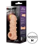 Насадка на пенис Kokos Nude Sleeve NS 003-M, телесная - Фото №5