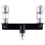 Адаптер для секс-машин Hismith Double KlicLok Connector Adapter, черный - Фото №4