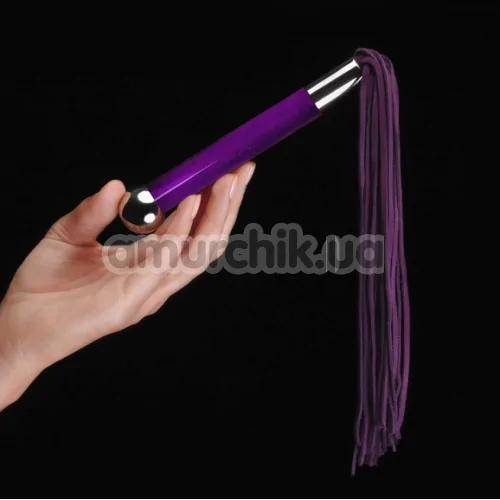 Плеть замшевая Lelo Sensua, фиолетовая