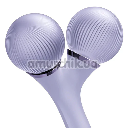 Ультразвуковий масажер Geske Sonic Facial & Body Roller 4 in 1, бузковий