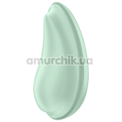 Клиторальный вибратор Satisfyer Drop To Go, зеленый