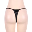 Трусики-стринги Star Night Vinyl Bikini Panties, черные - Фото №4