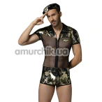 Костюм военного JSY Sexy Lingerie 2302, камуфляжный: комбинезон + головной убор - Фото №1