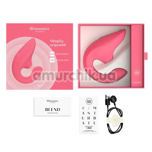 Вибратор Womanizer Blend, розовый