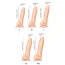 Фалоімітатор Strap-On-Me Sliding Skin Realistic Dildo XXL, тілесний - Фото №5