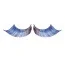 Ресницы Light-Blue Feather Eyelashes (модель 527) - Фото №1