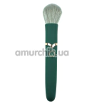 Кліторальний вібратор Makeup Brush Vibrator, зелений - Фото №1