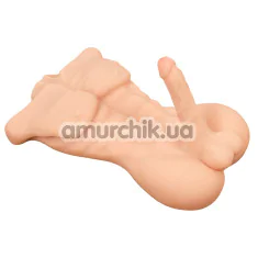 Мастурбатор с фаллоимитатором Realistixxx Deluxe Man, телесный - Фото №1