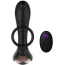 Вібростимулятор простати з ерекційним кільцем Prostate Massager With Cock Ring, чорний - Фото №4