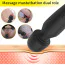 Універсальний вібромасажер Foxshow Silicone Massager, чорний - Фото №11