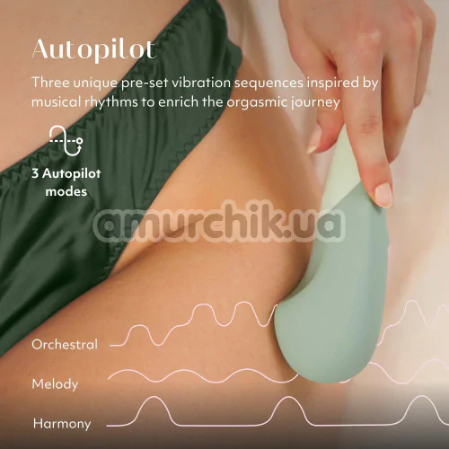 Клиторальный вибратор Womanizer Vibe, бирюзовый