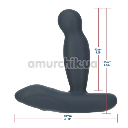 Вибростимулятор простаты Lux Active Revolve Rotating & Vibrating Anal Massager, синий