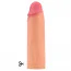 Насадка на пенис Revolutionary Silicone Nature Extender 1.5, телесная - Фото №3