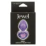 Анальна пробка з фіолетовим кристалом Jewel Small Amethyst Heart Plug, фіолетова - Фото №8