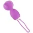 Вагинальные шарики Sweet Smile Remote Controlled Rotating Love Balls, фиолетовые - Фото №2