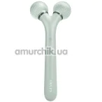Ультразвуковий масажер для обличчя Geske Sonic Facial Roller 4 in 1, зелений - Фото №1