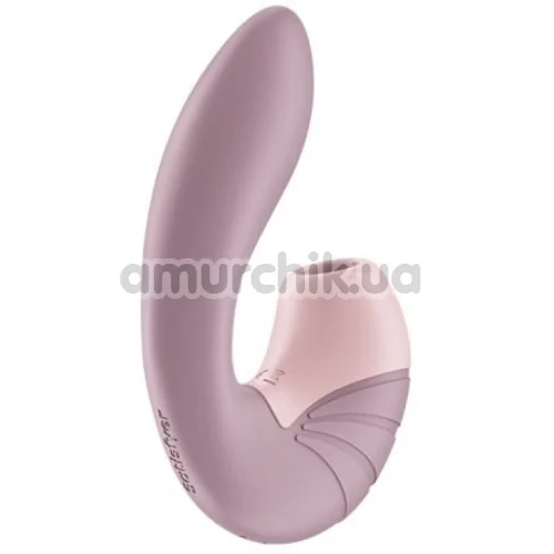 Вибратор с вакуумным стимулятором Satisfyer Supernova, розовый