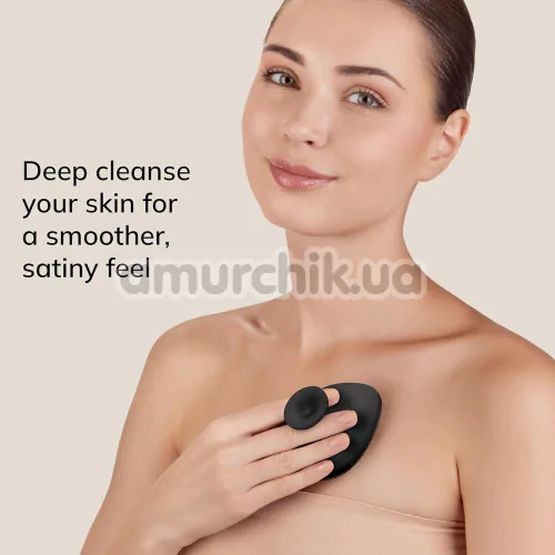 Щітка для тіла Geske Body Brush 4 in 1 Suction Mount, сіра