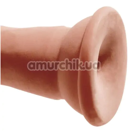 Фаллоимитатор King Cock Plus 7 Triple Density Cock, светло-коричневый
