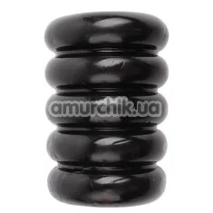 Ерекційне кільце GK Power 5th Cock Ring, чорне - Фото №1