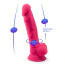 Фаллоимитатор Silexd Premium Silicone Dildo Model 1 Size 7, розовый - Фото №6
