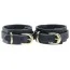 Фиксаторы для ног Bondage Couture Ankle Cuffs, синие - Фото №3
