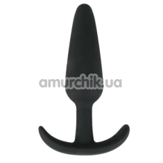 Анальная пробка Easy Toys Anchor Plug М, черная - Фото №1