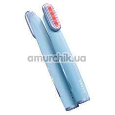 Ліфтинг-масажер для обличчя з поворотною голівкою Geske Skin Firming Wand 7 in 1, блакитний - Фото №1