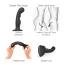 Фаллоимитатор Strap-On-Me Dildo Plug P&G L, черный - Фото №3
