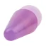 Анальная пробка Hi-Rubber Anal Delight Plug, фиолетовая - Фото №4