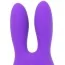 Клиторальный вибратор Silicone Marvelous Bunny, фиолетовый - Фото №6
