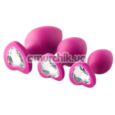 Набор анальных пробок Flirts Anal Training Kit, розовый - Фото №1