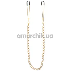 Затискачі для сосків Taboom Tweezers With Chain, золоті - Фото №1