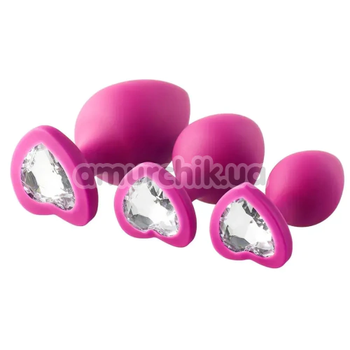 Набір анальних пробок Flirts Anal Training Kit, рожевий - Фото №1